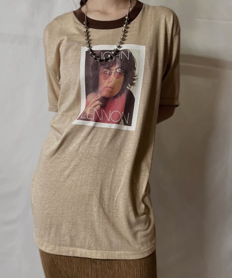 【USED】  S/S T-shirt JOHN LENNON/20210819-024