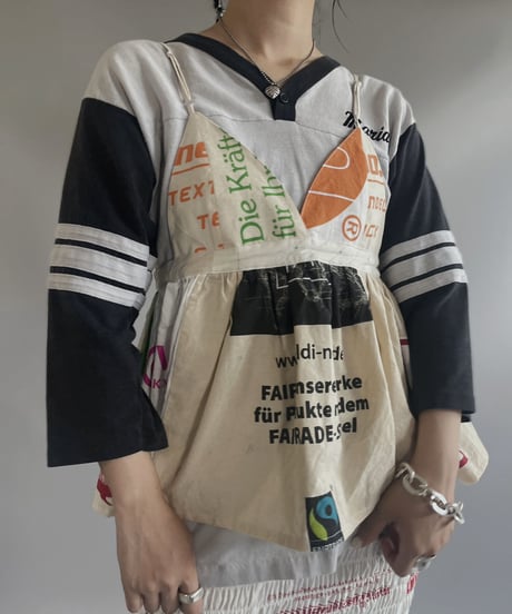 【RE;CIRCLE】RE Eco-Friendly Bag Camisole Bustier / 230727-010