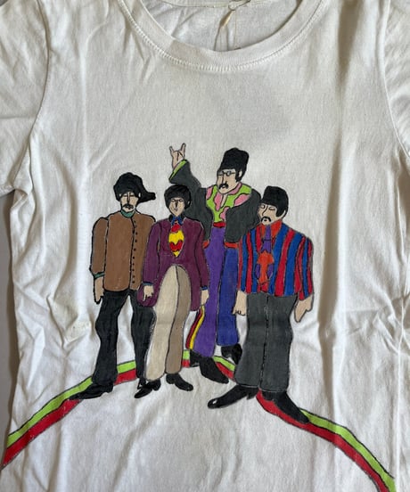 【USED】 Hand Paint  T-Shirt  /240608-007