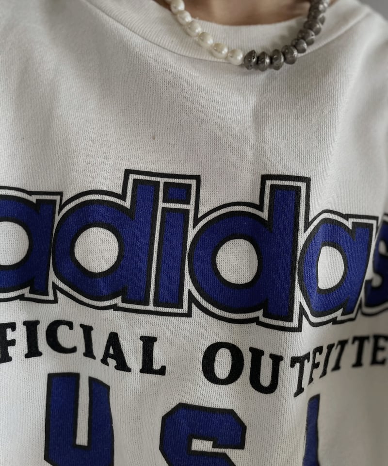 USED】 adidas 1988 USA Olympic Sweat Shirt / 23