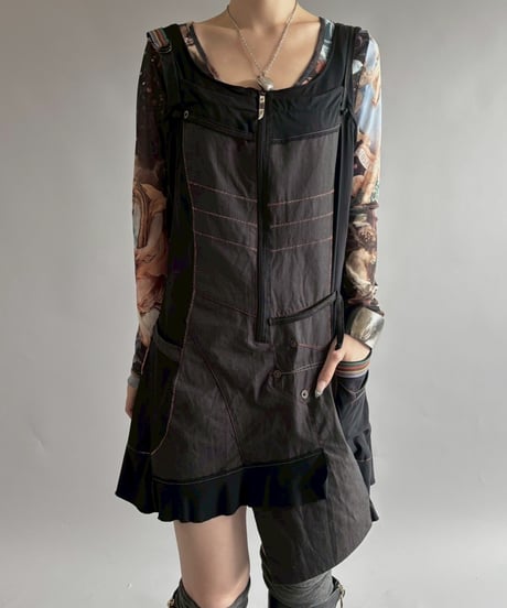 【USED】 Design Camisole One-piece  /250927-018