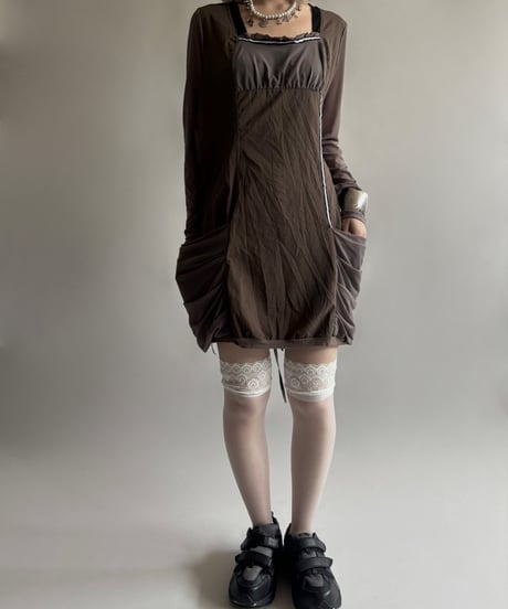 【USED】 L/S design One-Piece  /250906-016