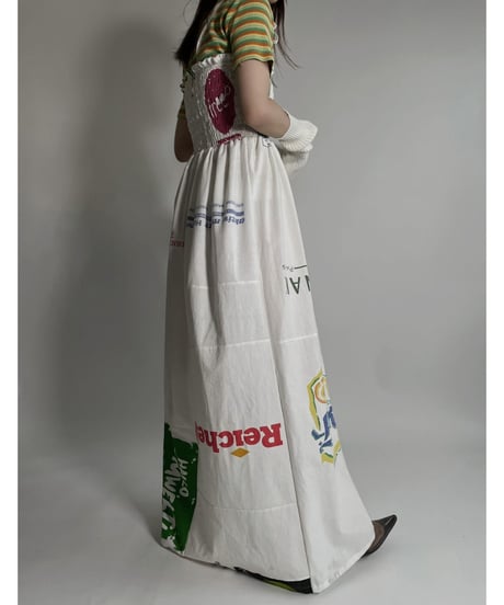 【RE;CIRCLE】 RE Eco Bag Camisole One-piece ③ /220407-003