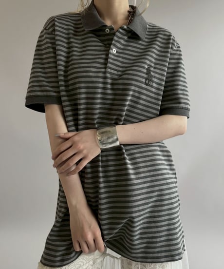 【USED】 POLO GOLF Boarder Polo Shirt / 260509-007