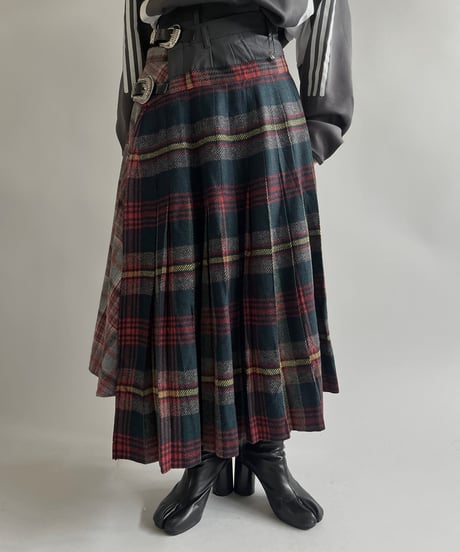 【RE;CIRCLE】 RE Kilt Long Skirt / 250102-008