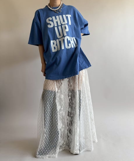 【USED】   Made in USA ONEITA SHUT UP BITCH!T-Shirt/250510-060