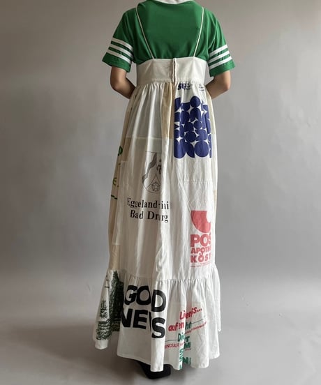 【RE;CIRCLE】RE Eco-Friendly Bag Camisole Long One-piece / 240905-014