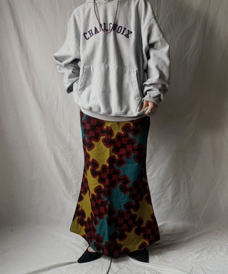【USED】  Champion Reverse Weave Hoodie CHARLEVOIX/210516-005