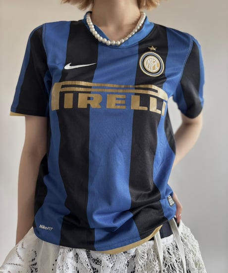 【USED】 Nike 08~09's INTER Soccer Shirt / 250607-008