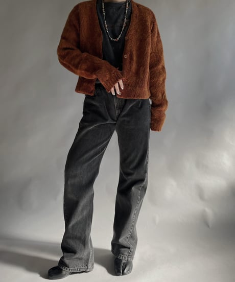 【USED】Vintage Mohair Mix Cardigan / 240101-027