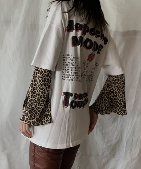 【USED】 S/S T-shirt depecHe MODE/210526-029