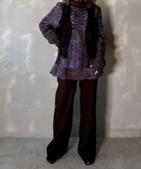 【USED】 Fake Suede Vest  / 201121-007