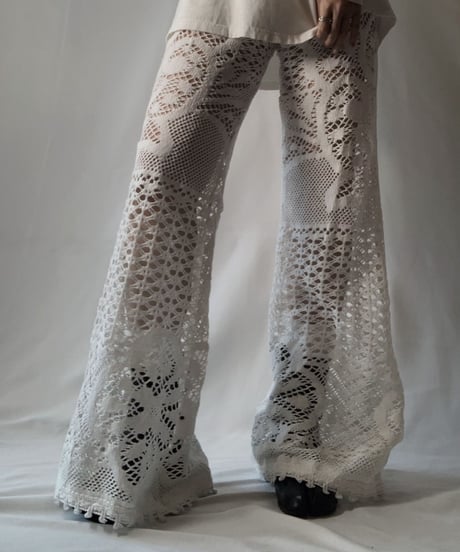 【RE;CIRCLE】 RE Lace Pants①/ 210801-040
