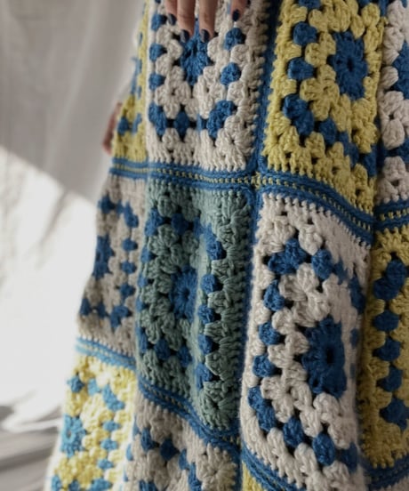 【RE;CIRCLE】 RE Granny Long Skirt⑦/211216-048