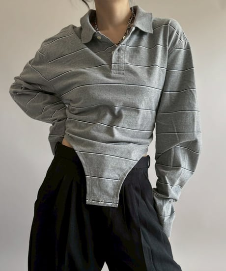 【RE;CIRCLE】 RE Leotard Rugger Shirt/ 260319-009