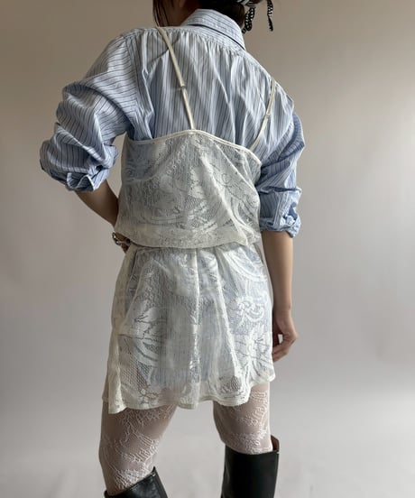 【RE;CIRCLE】 RE Lace Camisole One-Piece / 250612-009