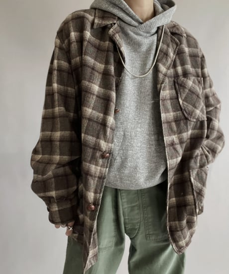 【USED】 Pendleton Wool Shirt / 221210-003