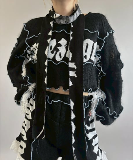 【RE;CIRCLE】 RE Mellow Knit Set-up + Tie / 260122-012