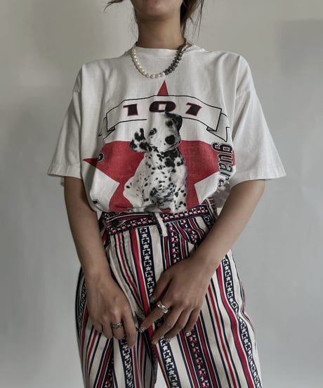 【USED】 101 Dalmatians Short Sleeved T-shirt / 220625-014