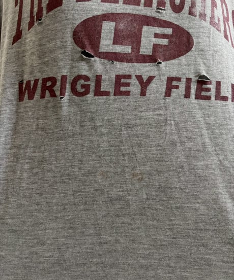 【USED】 Cicago Cubs WRIGLEY FIELD Damage T-shirt & Thermal L/S T-Shirt /251025-003