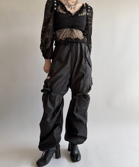 【USED】 Lace Pattern Bolero Top  /250322-018