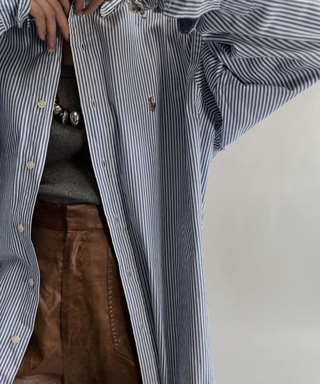 【USED】 Polo Ralph Lauren Striped Shirt / 220820-002
