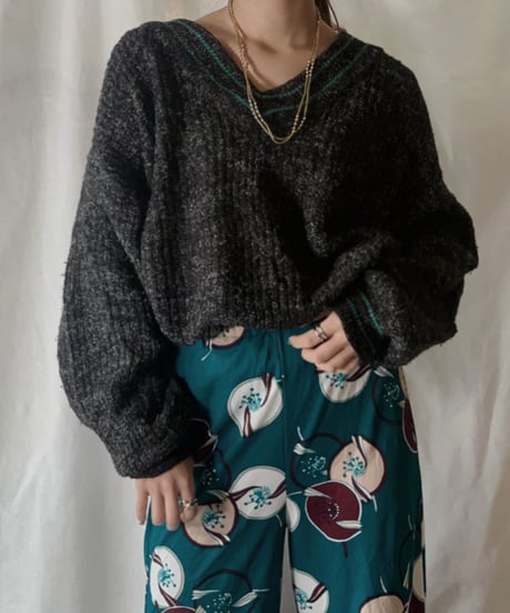 【USED】Knit Sweater/210203-010