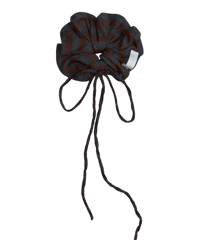 【Chinatsu Aoyama】 RE Border Scrunchie /  260402-007