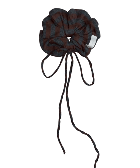 【RE;CIRCLE】 RE Border Scrunchie /  260402-007