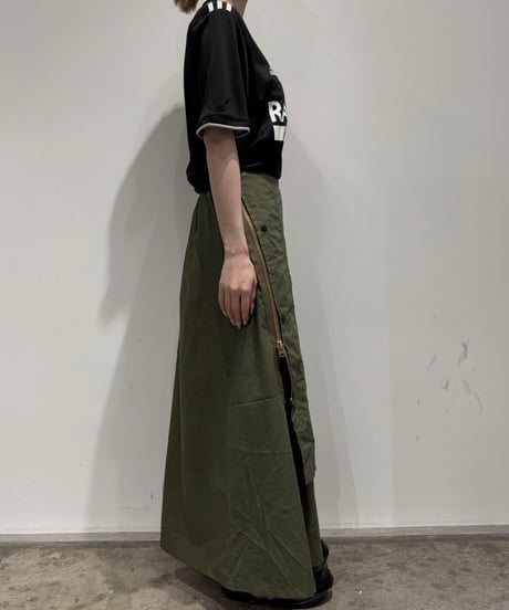 【RE;CIRCLE】 RE ARMY Flap Skirt/ 250703-003