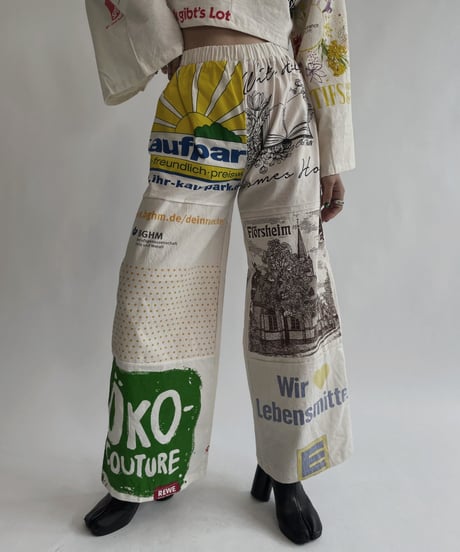 【RE;CIRCLE】 RE Eco-Friendly Bag Straight Pants / 220825-009