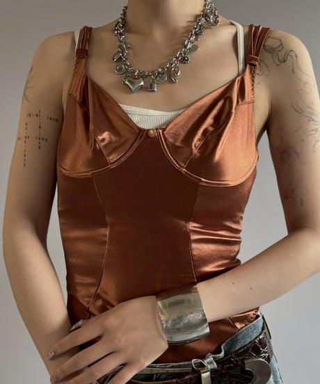 【USED】 Camisole Leotard Top  /260622-008