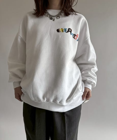 【USED】 END IS NEAR 90's Jerzees L/S Sweat Top /250329-019