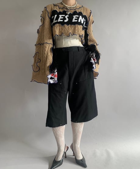 【RE;CIRCLE】 RE Mellow Knit Top /  241121-013