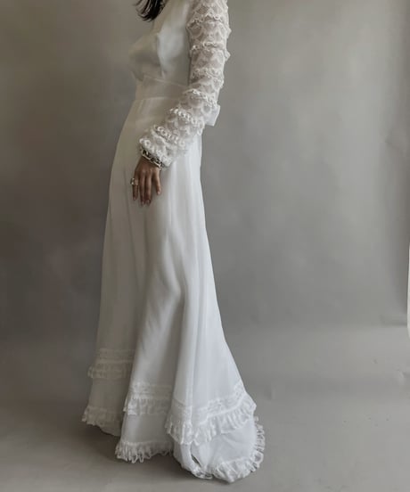 【USED】 L/S Lace Sleeve  One-piece / 230520-011