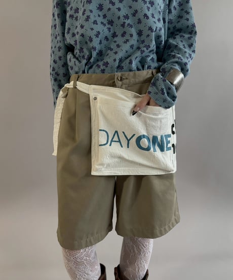 【RE;CIRCLE】 Re Eco Bag Apron /  260413-011