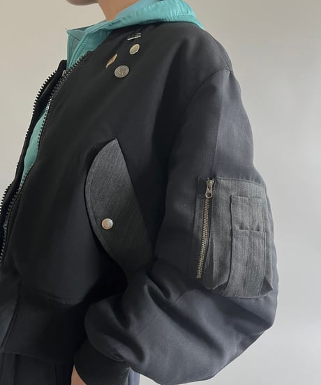 【RE;CIRCLE】 RE Suit Bomber Jacket / 250102-001