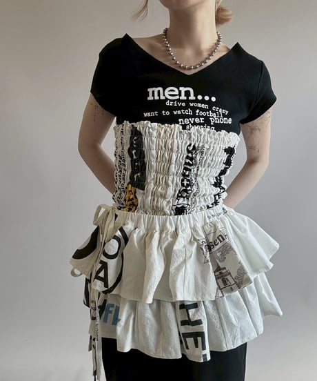 【RE;CIRCLE】 Re Eco Bag Maki Skirt /  250626-010