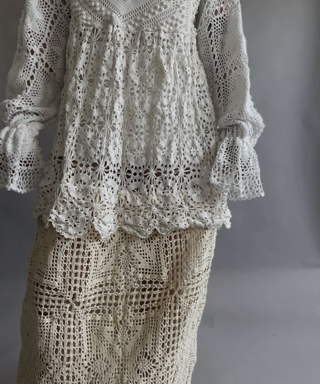 【RE;CIRCLE】 RE Crochet Lace One-piece / 230504-001