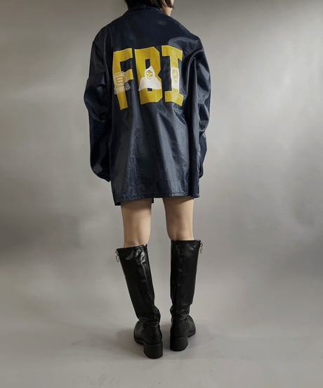 【Mashup Products】 FBI Nylon Jacket/  240217-027