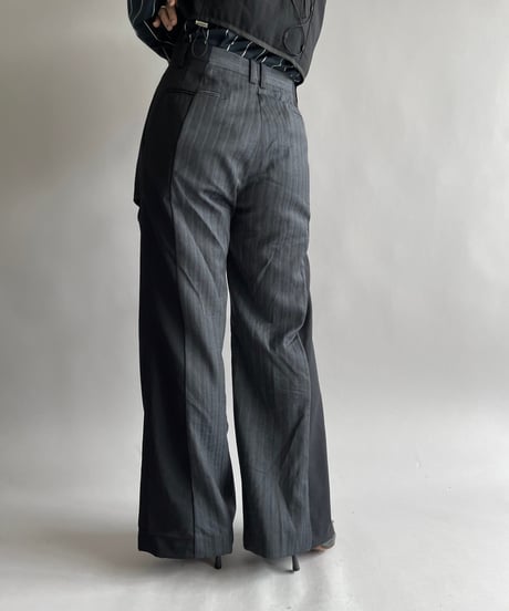 【RE;CIRCLE】 Re Suit Slit Pants/ 241003-021