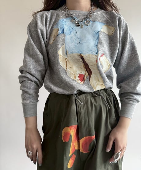【USED】 END IS NEAR L/S Sweat Top /250329-004