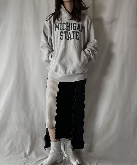 【USED】  Champion Reverse Weave Hoodie MICHIGAN STATE/211116-028