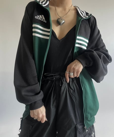 【USED】 90's adidas Jersey Top /250208-007