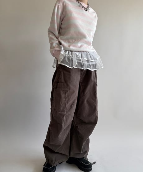 【USED】 Longstreet Border Sweat Top  /250322-003