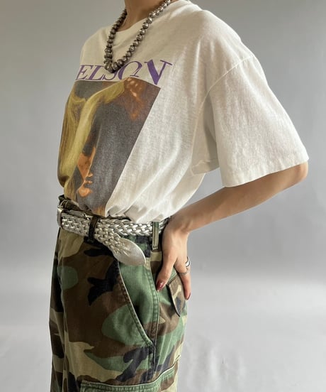 【USED】 Made in USA Anvil 80's NELSON T-Shirt /240824-031