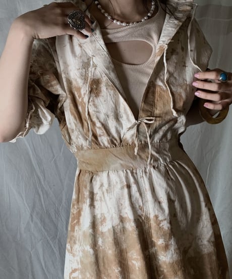 【RE;CIRCLE】 RE Medical Tyedie S/S One-piece③/210624-046