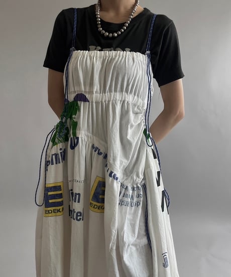 【RE;CIRCLE】RE Eco-Friendly Bag Code Camisole Long One-piece / 240905-012