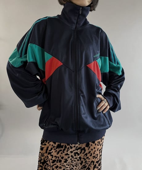 【USED 】80s adidas L/S Jersey Top/240407-014
