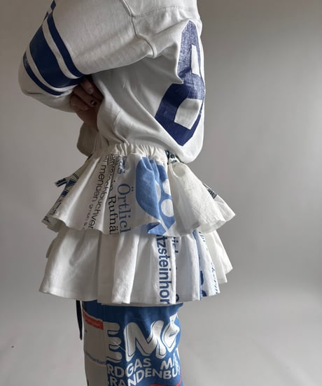 【RE;CIRCLE】RE Eco-Friendly Bag Rap Skirt/ 250313-002